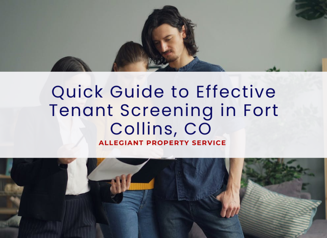 Quick Guide to Effective Tenant Screening in Fort Collins, CO