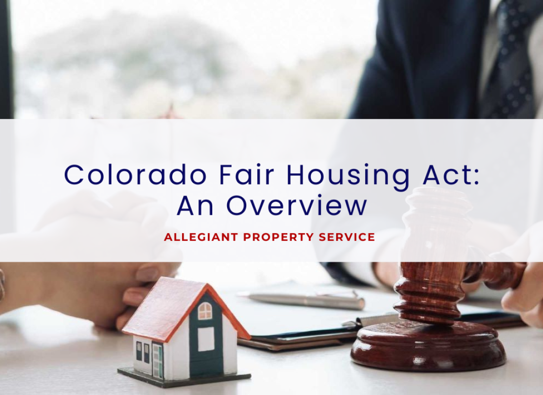 Colorado Fair Housing Act: An Overview