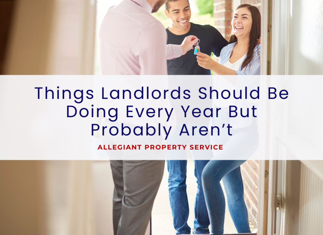 Things Landlords Should Be Doing Every Year But Probably Aren’t